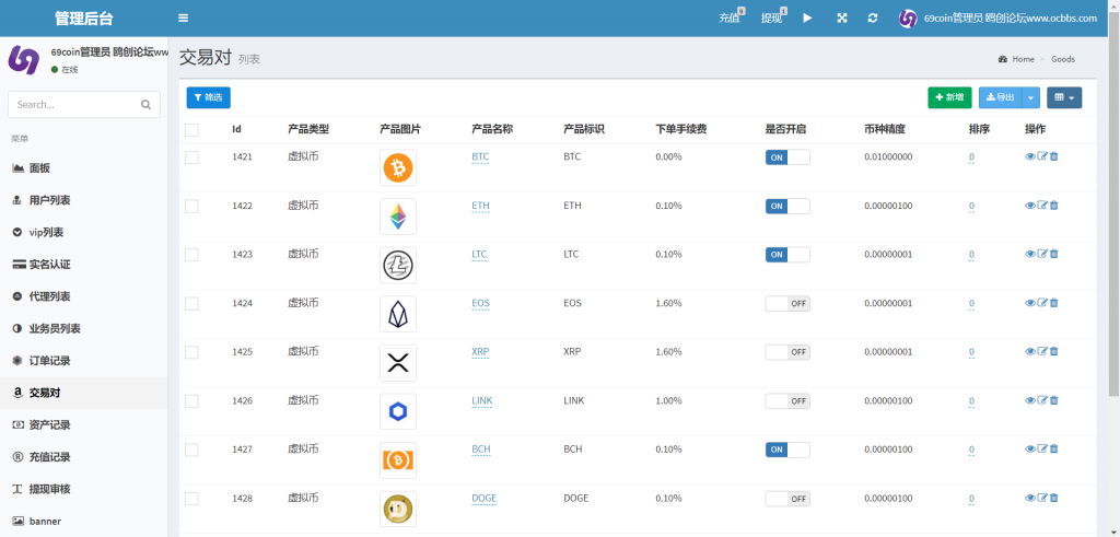 图片[12]-A1514 亲测69coin交易所系统源码 多语言交易所合约程序 赢单收益比例 附教程-鸥创论坛